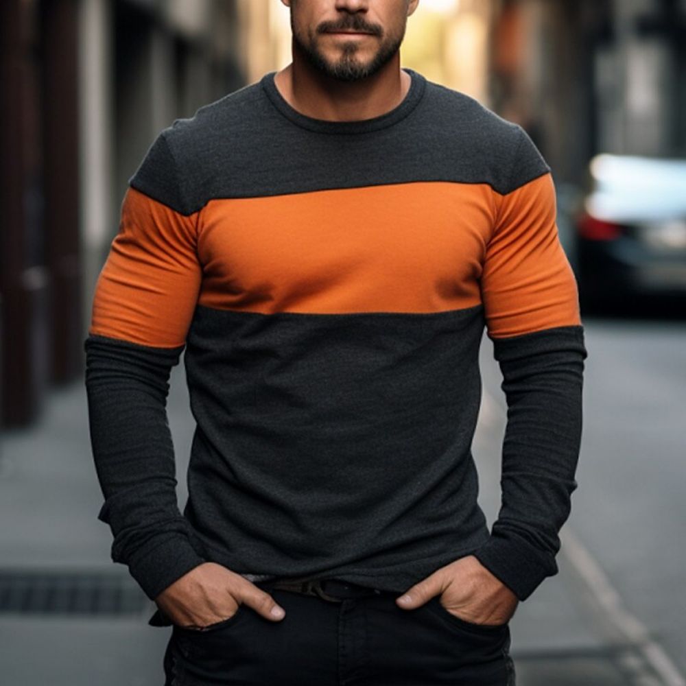 T-shirt décontracté pour homme - Street Fashion In China avis et prix