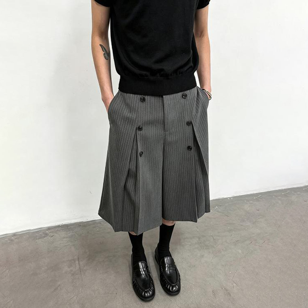 Nouveau pantalon capri uni pou - Street Fashion Trends 2026 avis et prix