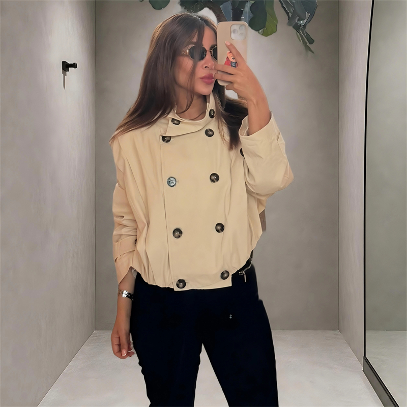 Veste Courte Plissée Femme Guo - Street Fashion Trends 2026 avis et prix