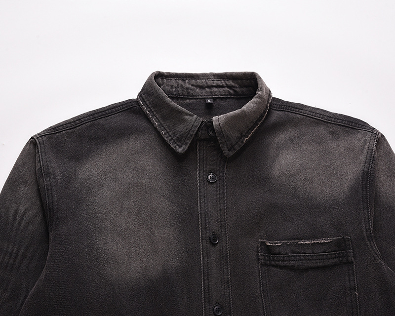 Veste en jean déchirée pour ho - Street Fashion Jacket avis et prix