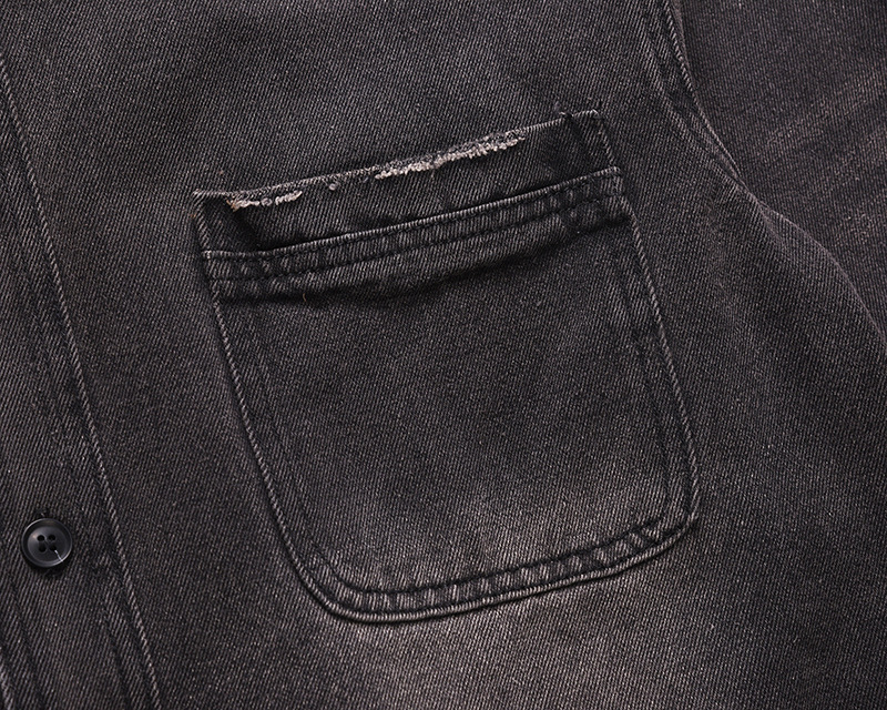 Veste en jean déchirée pour ho - Street Fashion Jacket avis et prix