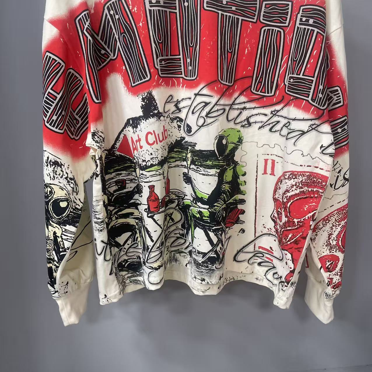 T-shirt à manches longues MIXE - Street Fashion Us avis et prix