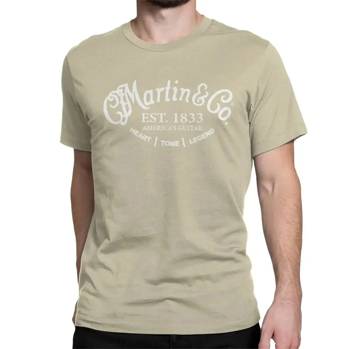 T-shirt noir à lettres guitare - Street Fashion Co avis et prix