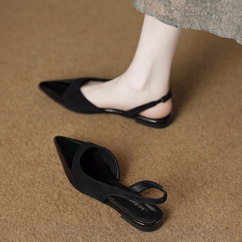 Sandales à talons épais pour f - French Street Fashion avis et prix
