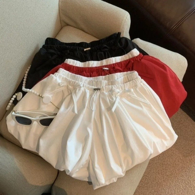 Shorts taille haute unis style - Japanese Street Fashion Female avis et prix