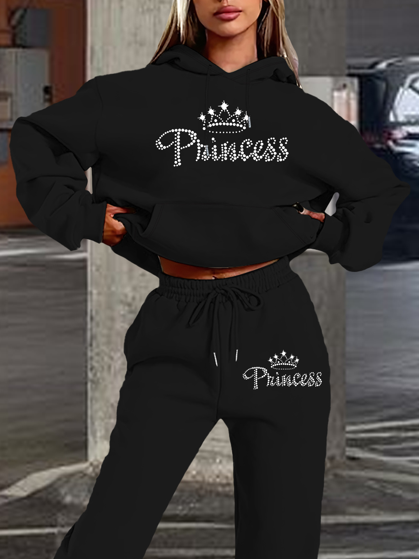 Ensemble sweat à capuche et pa - Street Fashion Us avis et prix