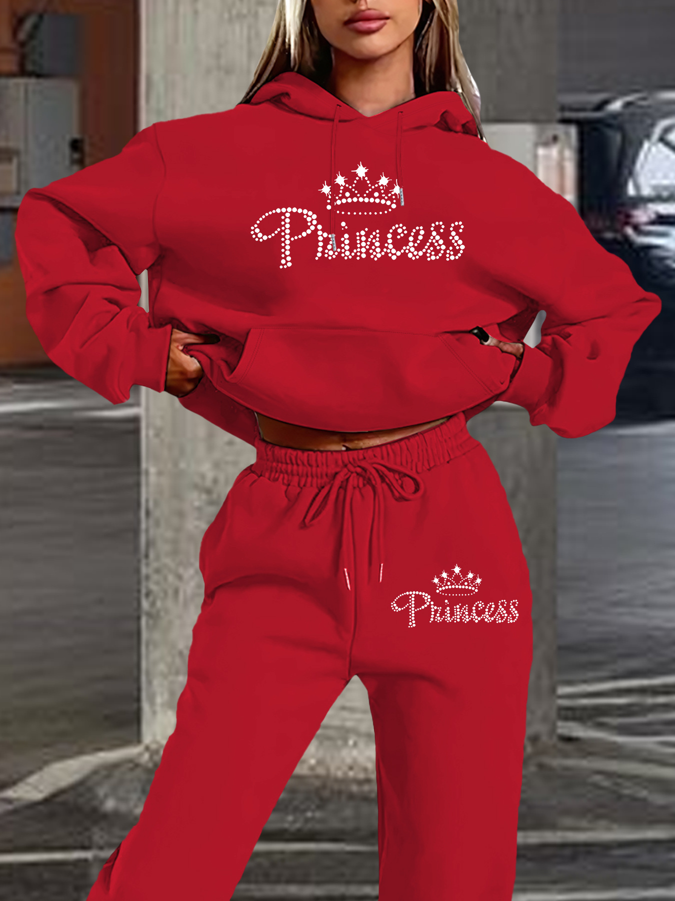 Ensemble sweat à capuche et pa - Street Fashion Us avis et prix