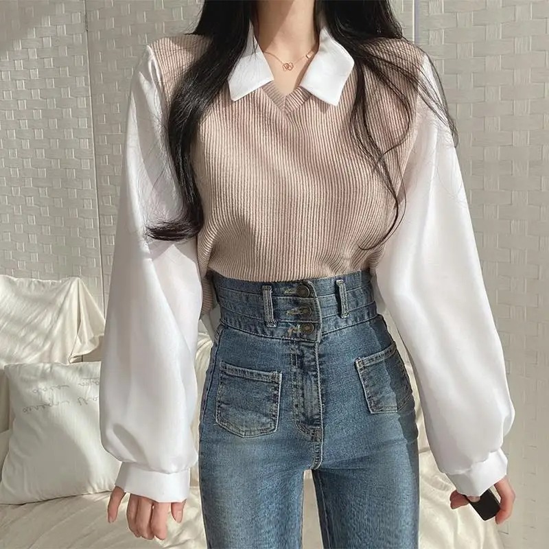 Chemisier d'été pour femmes, f - Street Fashion Korea avis et prix