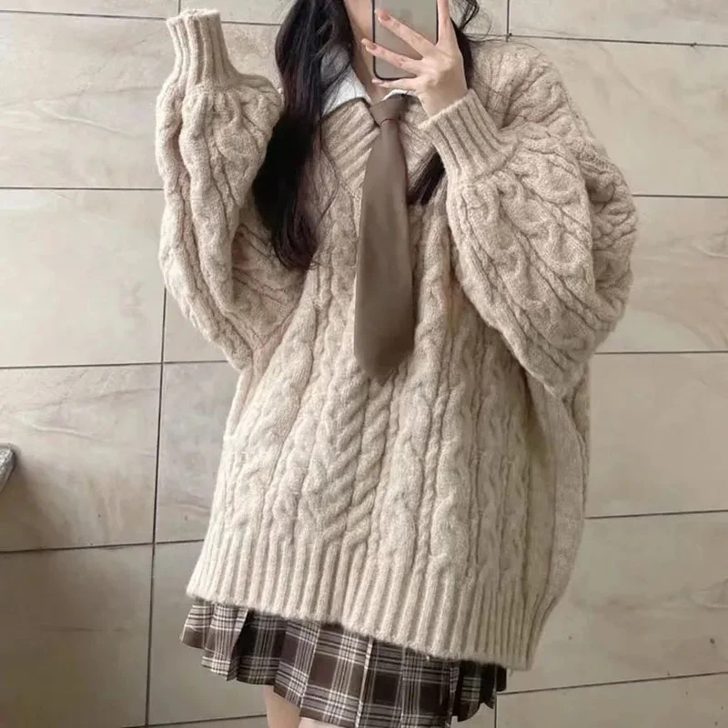 Fanan hiver femmes pull Haraju - Street Fashion Korea avis et prix
