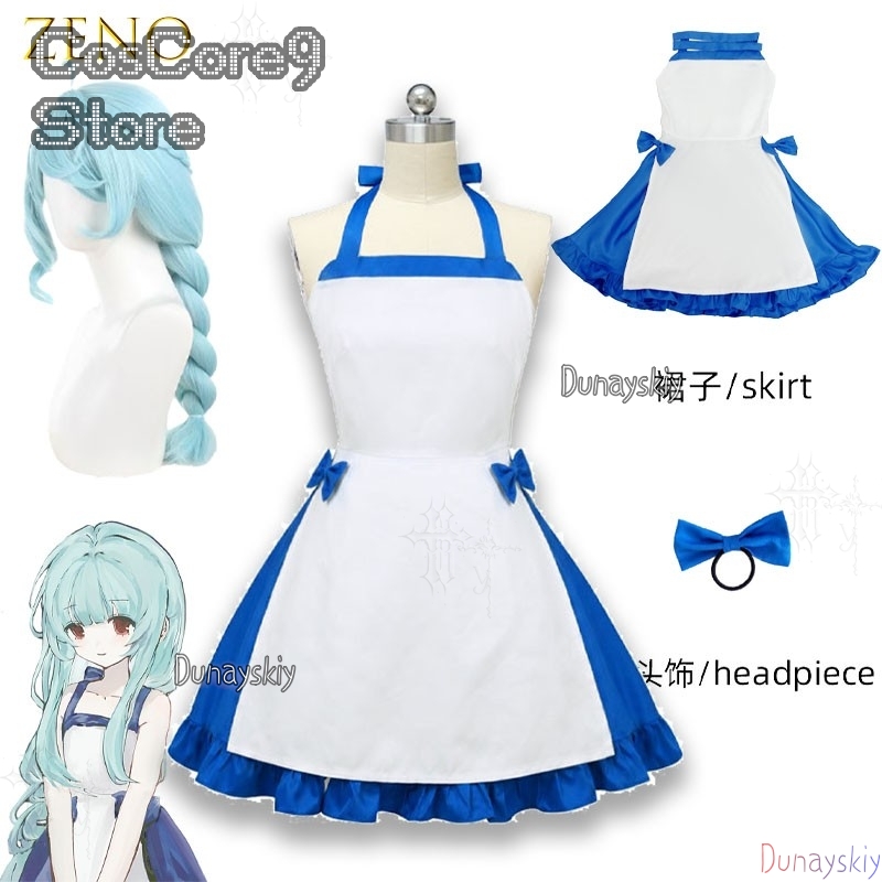 Robe de personnage bleue Zeno, - Japanese Street Fashion Female avis et prix