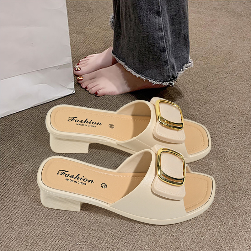 Sandales d'été polyvalentes po - Street Fashion Korea avis et prix